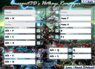 Warcraft III: The Frozen Throne - Cystom Keys + бинды на мышь.