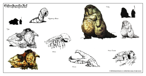 Elder Scrolls III: Morrowind, The - TES3 - Concept Art