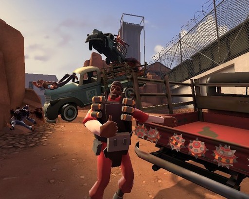 Team Fortress 2 - 5 применений Липучек