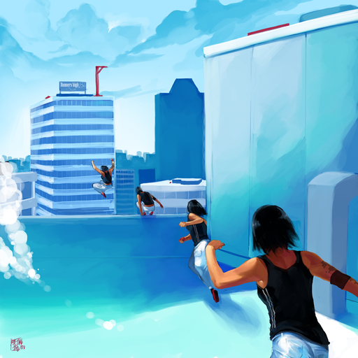 Mirror's Edge - Артворк