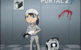 Portal_2___chell_and_wheatley_by_rocker_man