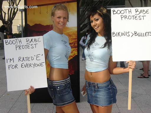 Новости - Игровые выставки прошлого. Booth babes E3-2006