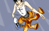 Portal_2___chell_and_wheatley_by_kentaropjj-d3fmi2b