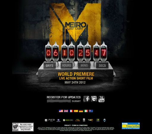 Metro: Last Light - Metro: Last Light - Таймер запущен