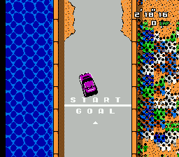 Ретро-игры - Exciting Rally - World Rally Championship (NES) - Пестрое и изометрическое 8-битное ралли