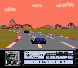 Ретро-игры - Turbo Racing (NES) - Турбо и драйв на пару вечеров