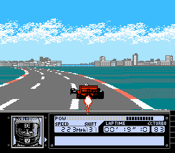 Ретро-игры - Turbo Racing (NES) - Турбо и драйв на пару вечеров