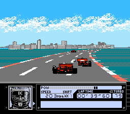 Ретро-игры - Turbo Racing (NES) - Турбо и драйв на пару вечеров