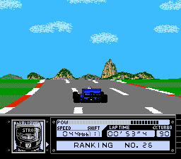 Ретро-игры - Turbo Racing (NES) - Турбо и драйв на пару вечеров