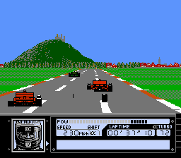 Ретро-игры - Turbo Racing (NES) - Турбо и драйв на пару вечеров