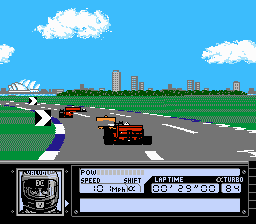 Ретро-игры - Turbo Racing (NES) - Турбо и драйв на пару вечеров