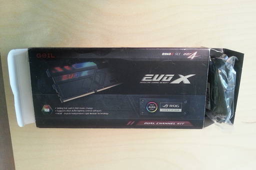 Игровое железо - Оперативная память GeIL EVO X ROG Certified DDR4-3000 2 X 8 GB 