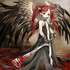 Little-gothic-teengirl-with-dark-angel-wings